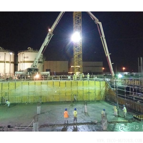【電廠】科威特阿祖南余熱循環電站(262MW)項目電控樓底板混凝土澆筑完成