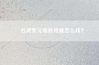 臺灣東元電機性能怎么樣？